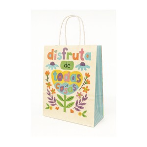 BOLSA FANTASIA 18x08x20 DISFRUTA FLORES